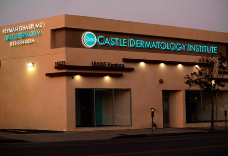 Castle Dermatology Institute building near Calabasas, CA
